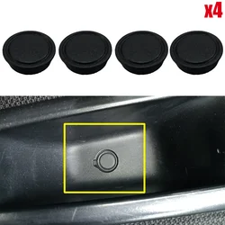 4Pcs For Renault Megane II III Fluence Grand Scenic 2003-2016 Interior Front Door Handle Storage Box Screw Plug Cap 7703074513