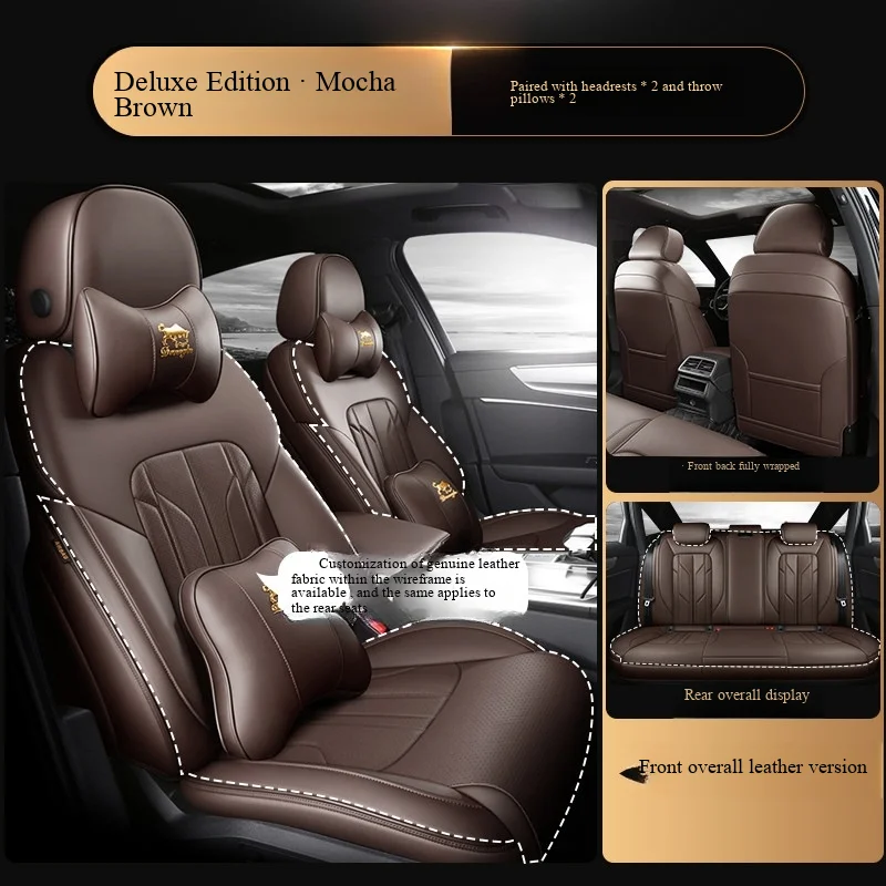 The full-enclosing leather car seat covers for RX 270, RX 300 RX 350  customized car seats
