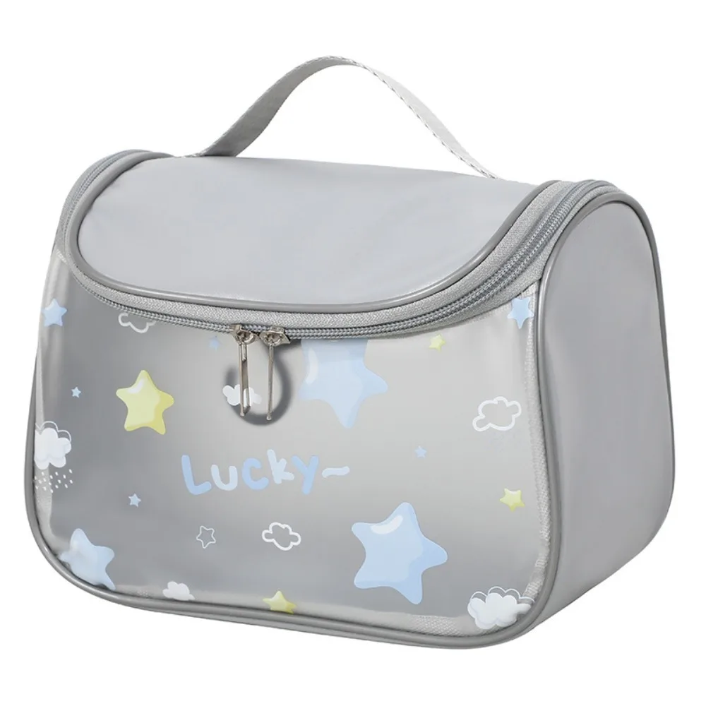 New Fashion Hooking Cosmetic Bag Large Travel Toiletry Bag Transparent Waterproof Organizing Cosmetics