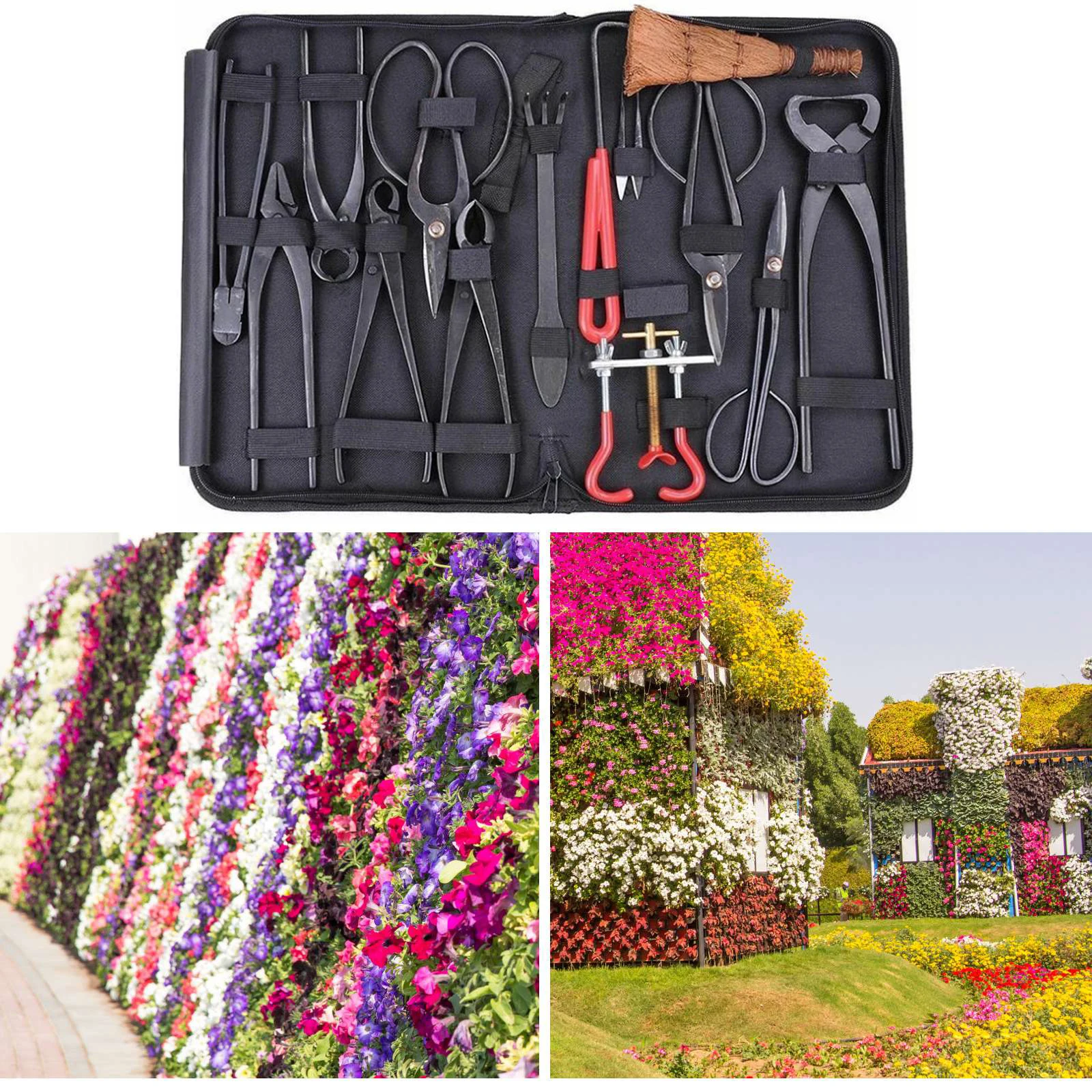 

Horticultural Tool Set Garden Flower Vegetable Planting Toolbox Potted Flower Transplantation Pruning and Cutting Set Hand Tool