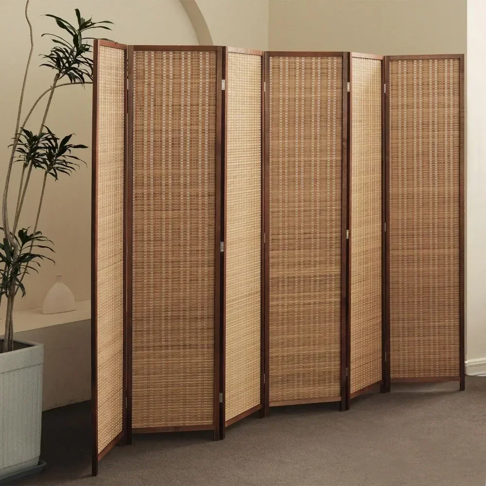 Room Divider  Partition Bamboo Room Divider Screen for Room Separation Separator Home Decor Garden