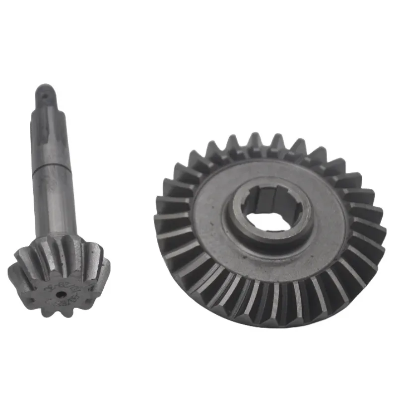 High Arrival Quality Motorcycle Spiral Bevel Crown Wheel and Pinion Ring Gear Angle Basin Angle Tooth 12 Mouths