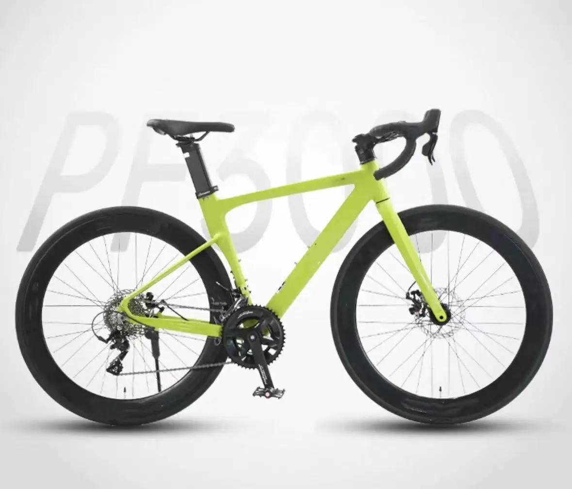 

Introduction to road bicycle road type gravel cylinder shaft men and women breaking wind PF3000