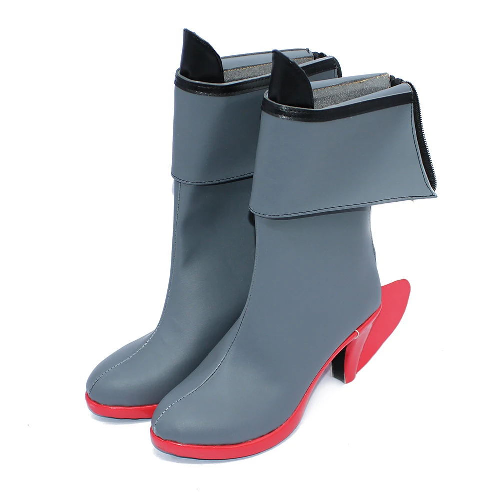 Brdwn Kantai Collection femmes Shimakaze Bismarck Cosplay Nagato bottes courtes chaussures sur mesure