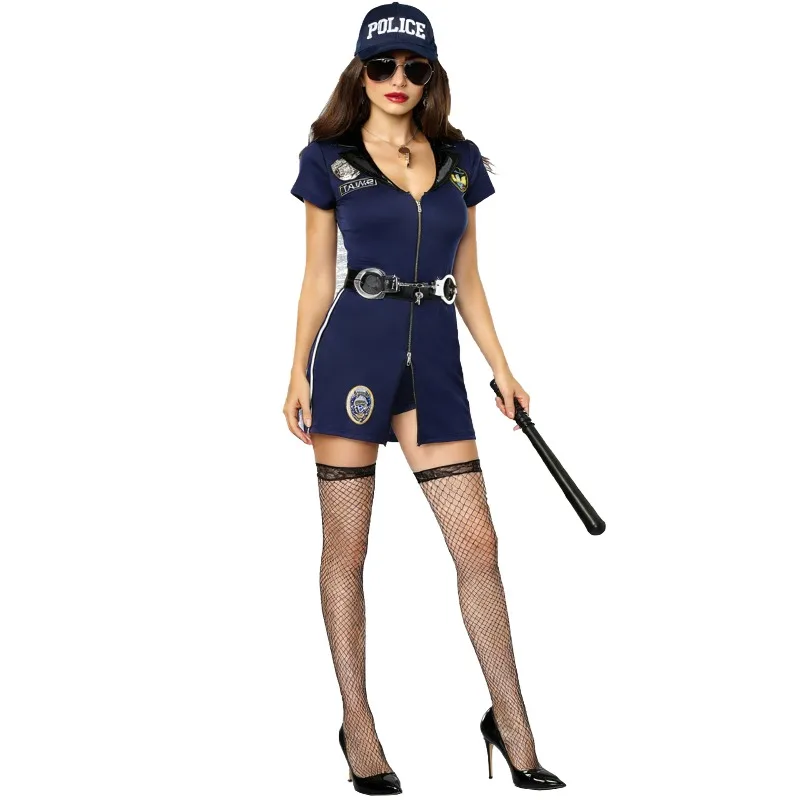 

Сексуальный костюм полицейского для Хэллоуина, карнавальный наряд для взрослых, костюм полицейского для ролевых игр, праздничный наряд для женщин, карнавальная униформа для вечеринок.