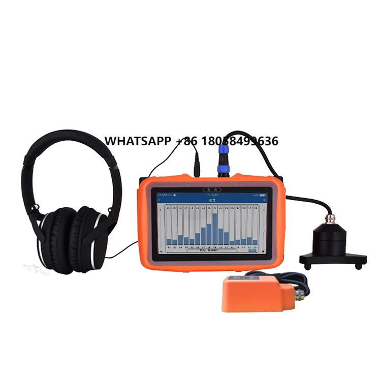 

PQWT-L50 Pipe Leakage Detector Underground Water Pipe Leak Detector Water Leak Sensor