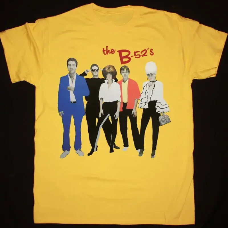 

Новая модель 1920 года Vtg The B-52’s Band Live On Tour, хлопково-желтая футболка унисекс, все размеры 1A304