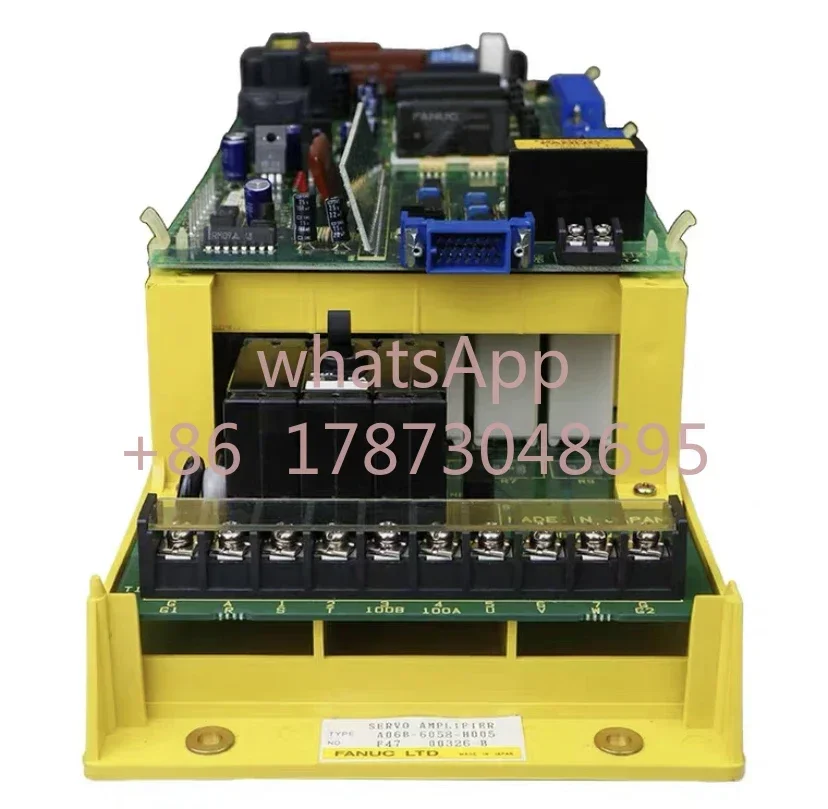 A06B-6058-H005 Used  FANUC  servo amplifier for CNC Controller