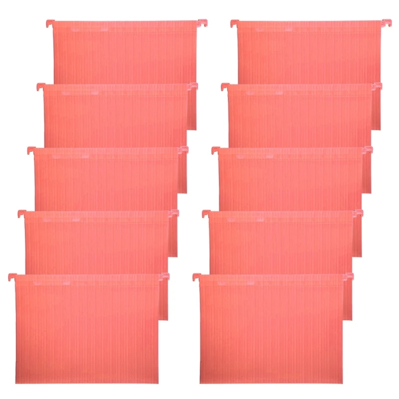 ioio 10Pcs Letter Size Suspension Files with Tabs, File Classification File Folder