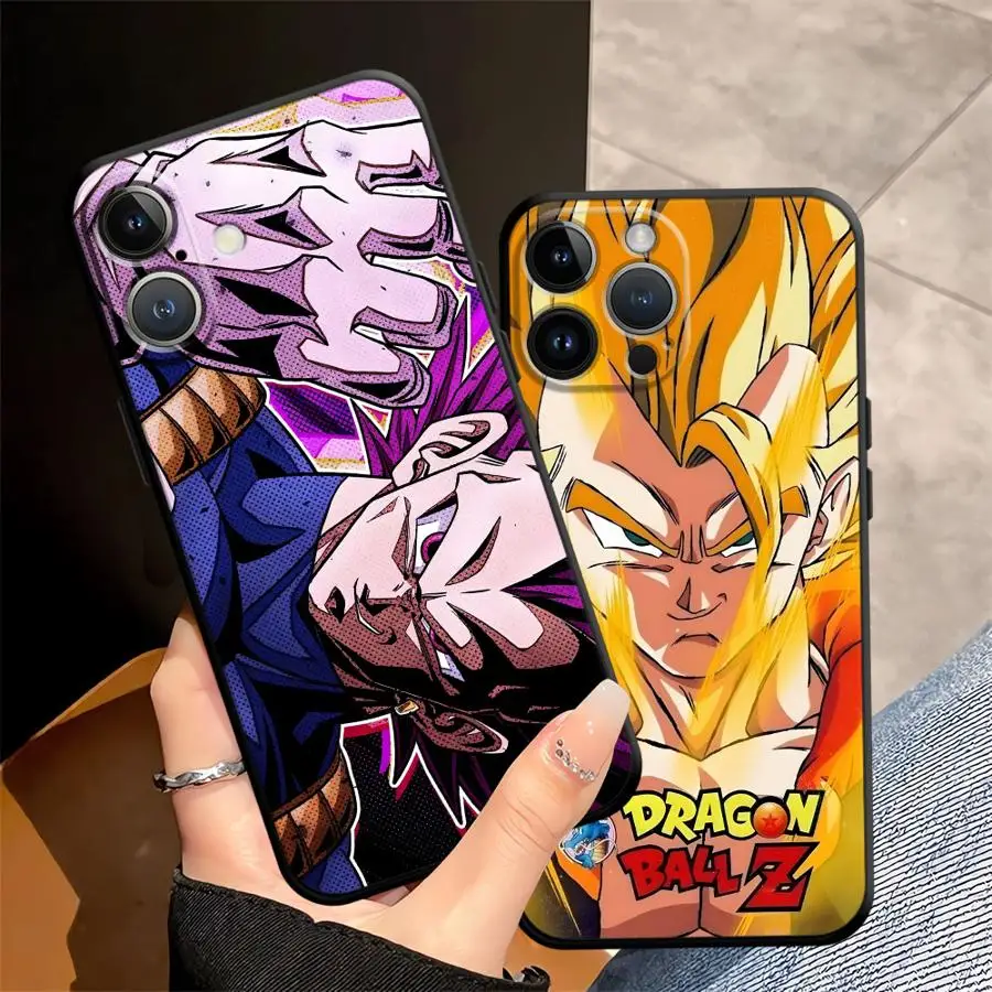 Cover Per IPhone 11 Con Design Dragon Ball Z - Goku SS1 Special, Custodia Semi-Rigida In TPU Trasparente, Leggera, Realizzata In Spagna