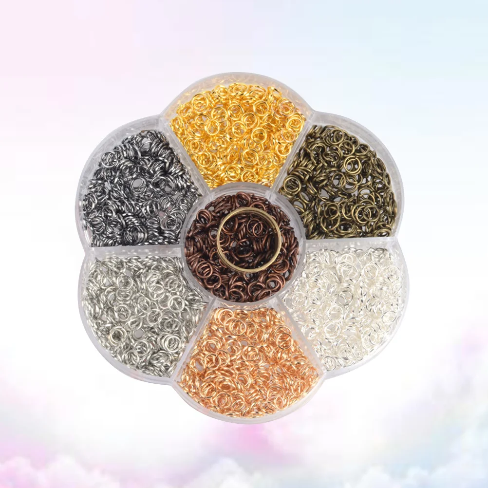 230 قطعة خواتم مفتوحة دليل اتصال خواتم سبيكة قلادة جالبة للحظ DIY بها بنفسك صنع المجوهرات الاكسسوارات قلادة سوار سكرابوكينغ