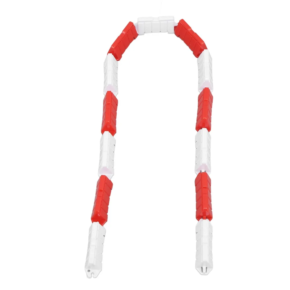 

300Pcs Plastic RC Road Track Barriers Red and White Anti-Scratch Drift Field Fence RC Decorative Accessories RC Car Racing Track