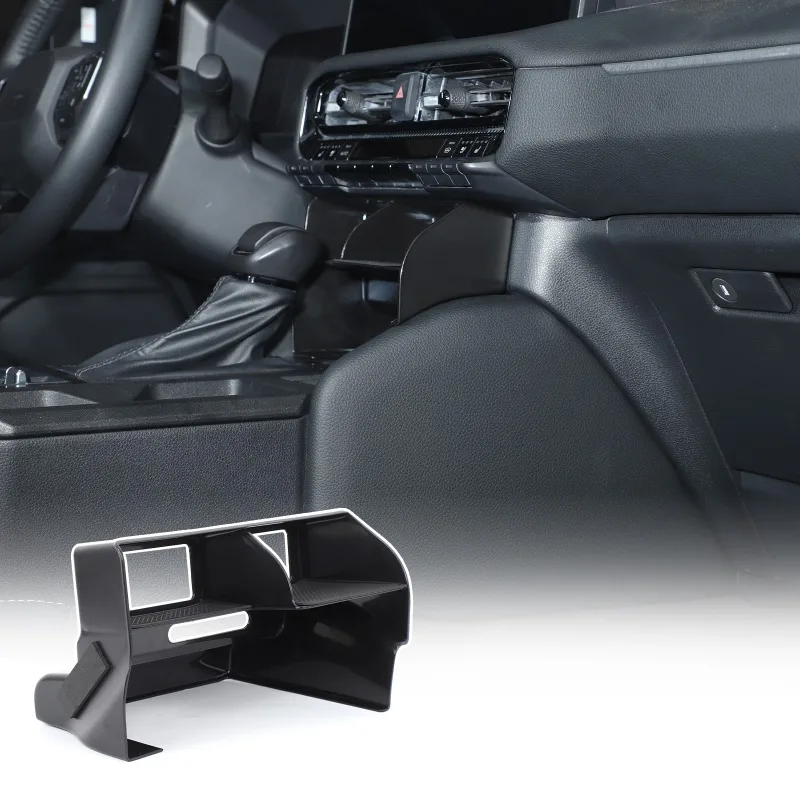 

ABS For 2024+ Toyota Prado Vertical Center Console Storage Box Car Storage Organizer Car Accessories