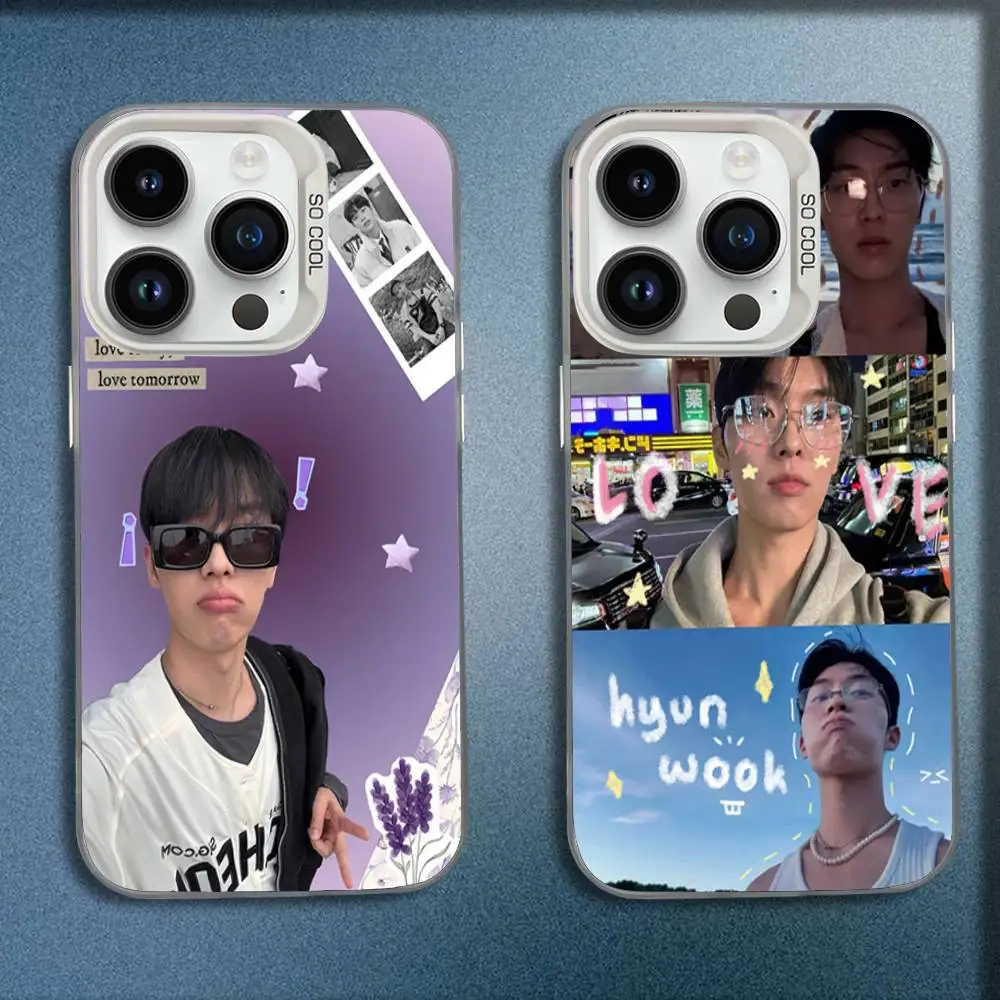 

Actor C-Choi Hyun Wook Phone Case For iPhone 16,15,14,13,12,11,Mini,Pro,E,MAX White Candy Matte Shockproof Cover