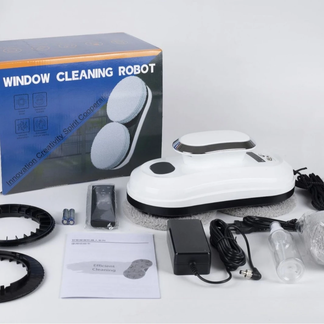 

Russian window cleaning robot automatic window cleaning electric high-rise glass cleaning artifact