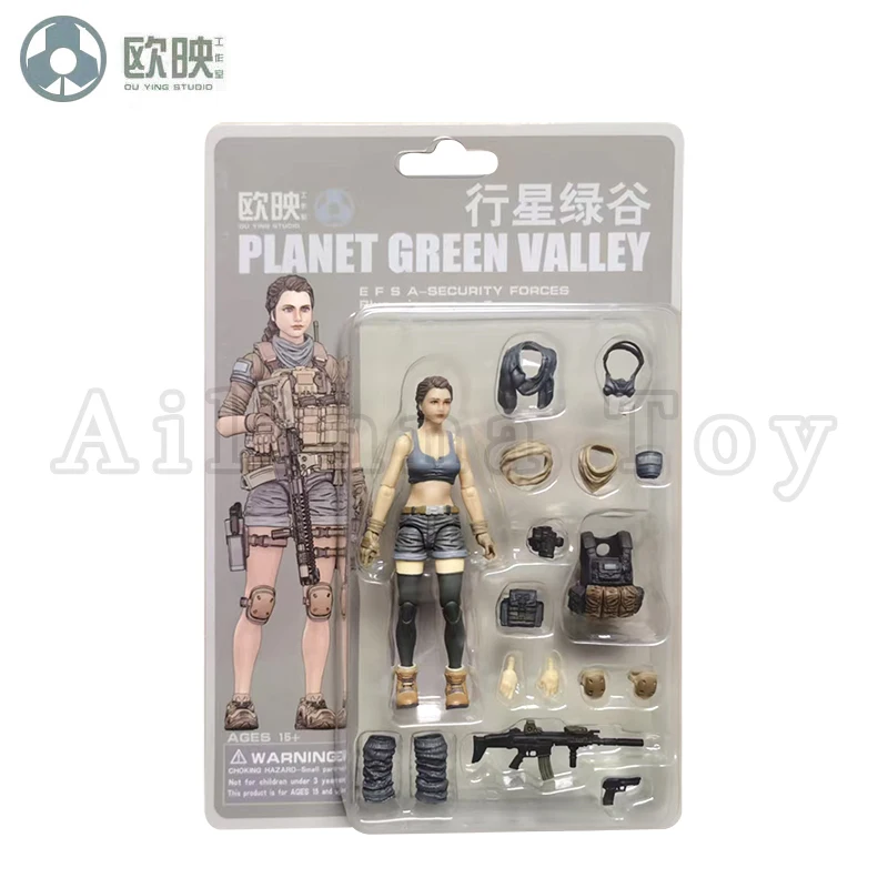 Ou Ying Studio 1/18 Planet Green Valley PGV 3,75 Zoll Actionfigur Girls War EFSA Weibliche Figuren Anime-Modell – Detail 11