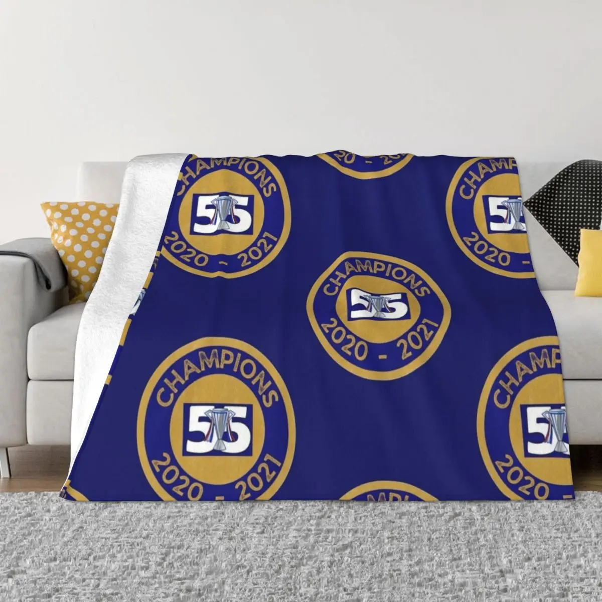 

Champions 20/21 Throw Blanket Luxury St Beautifuls Blankets