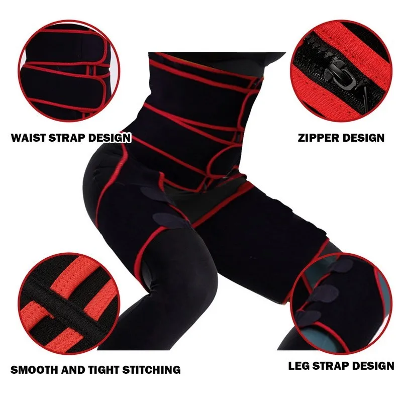 3 and 1 body shaper waist thigh trimmer waist lift hip training shaper hip belt postpartum body shaper2026 view 2
