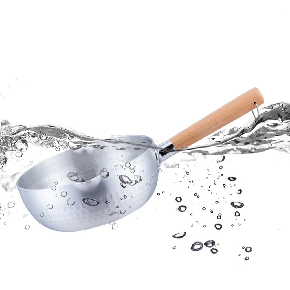 

1Pcs Durable Stainless Steel Milk Saucepan Multifunctional Cooking Pot Non Stick Soup Pan