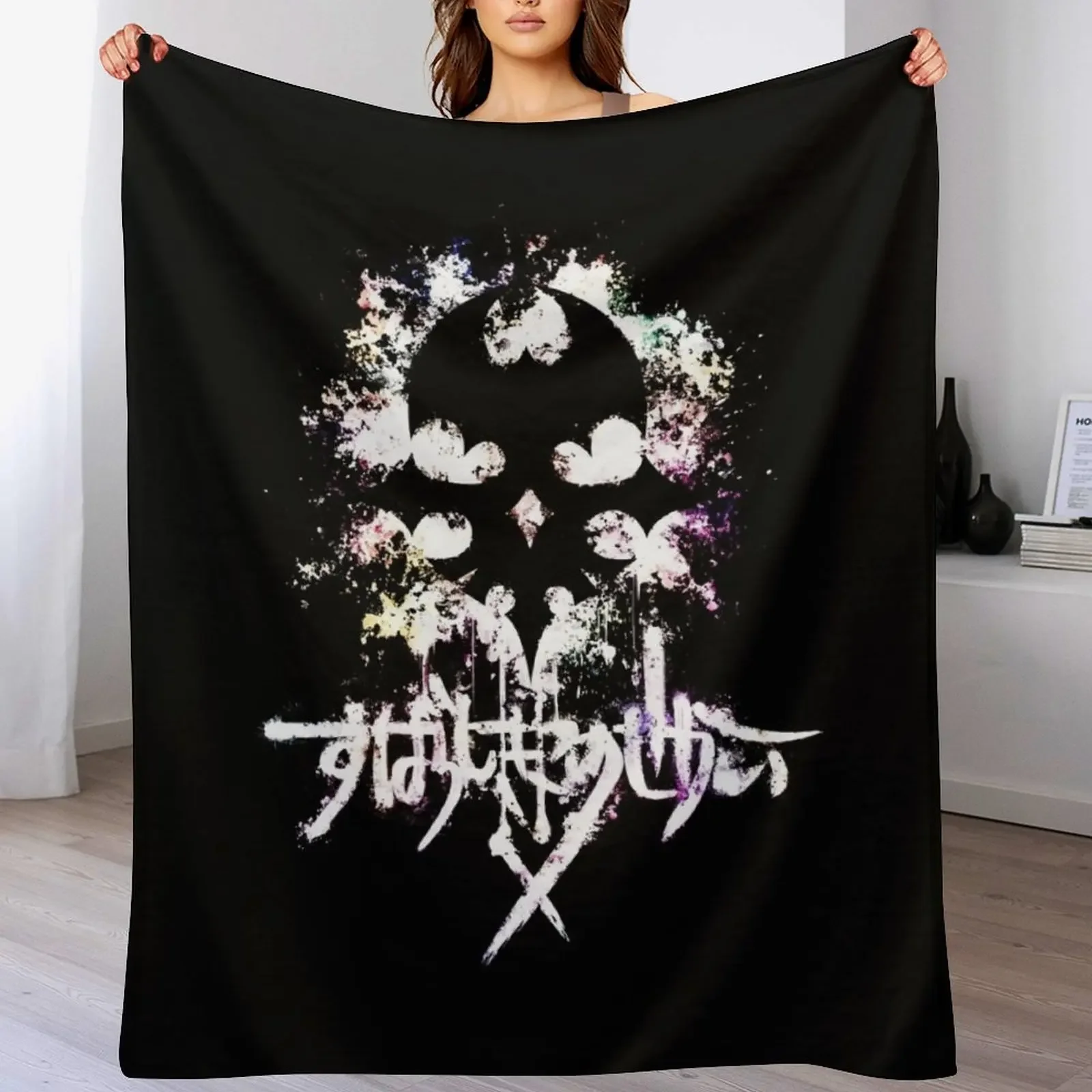 

TWEWY Throw Blanket manga decorative warm for winter Sleeping Bag Blankets