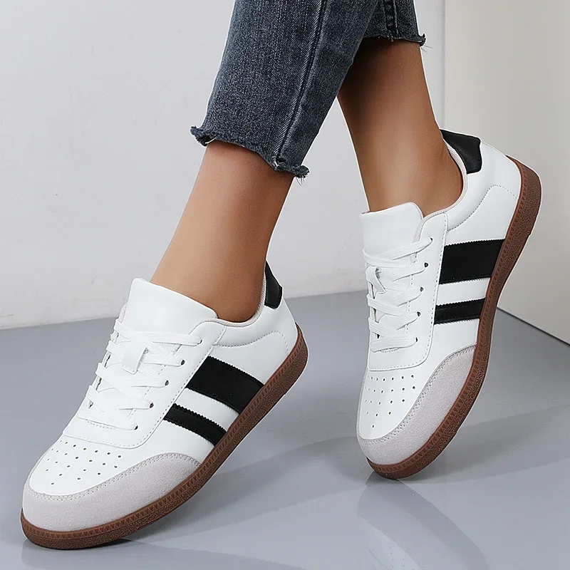 

Кроссовки, женская тренировочная обувь, дышащие женские кроссовки на плоской подошве для скейтборда, низкие женские вулканизированные туфли, Zapatos De Mujer