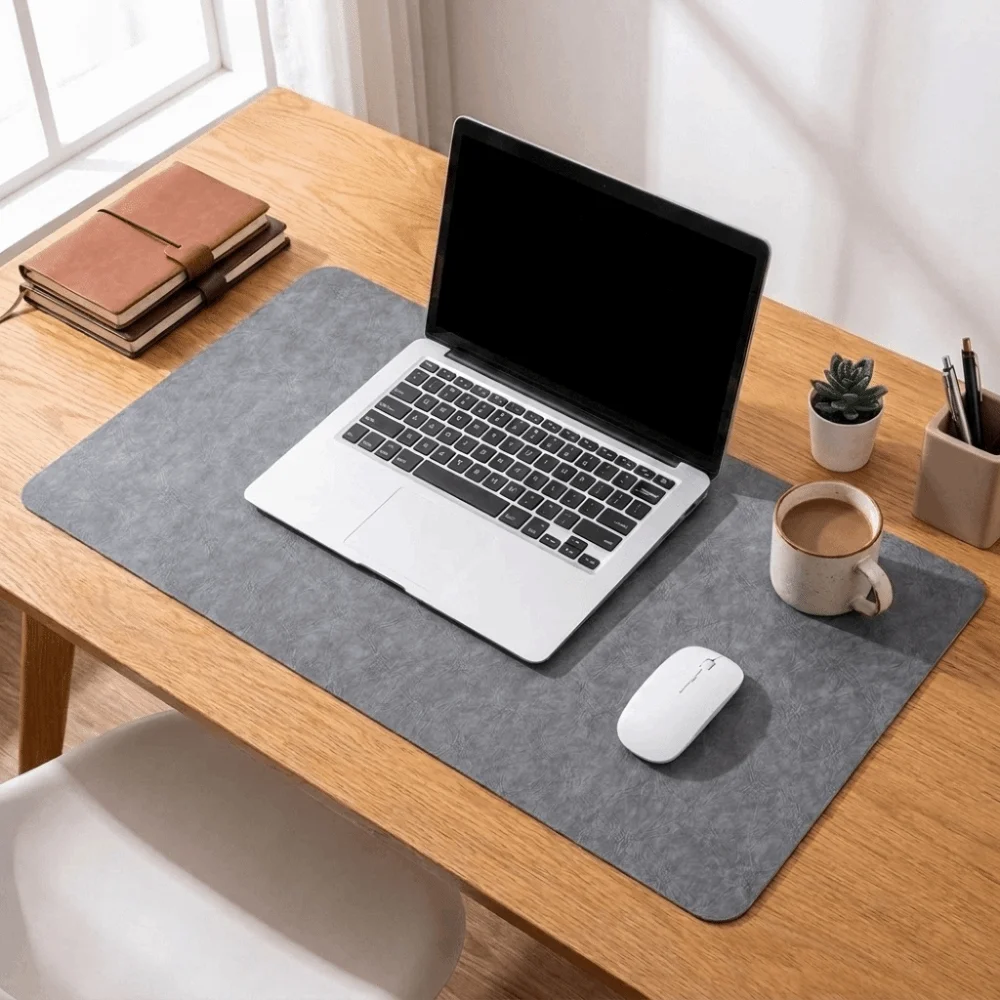 Gaming Desk Mat - Office Stationery All-in-One Desk Pad Double-Sided