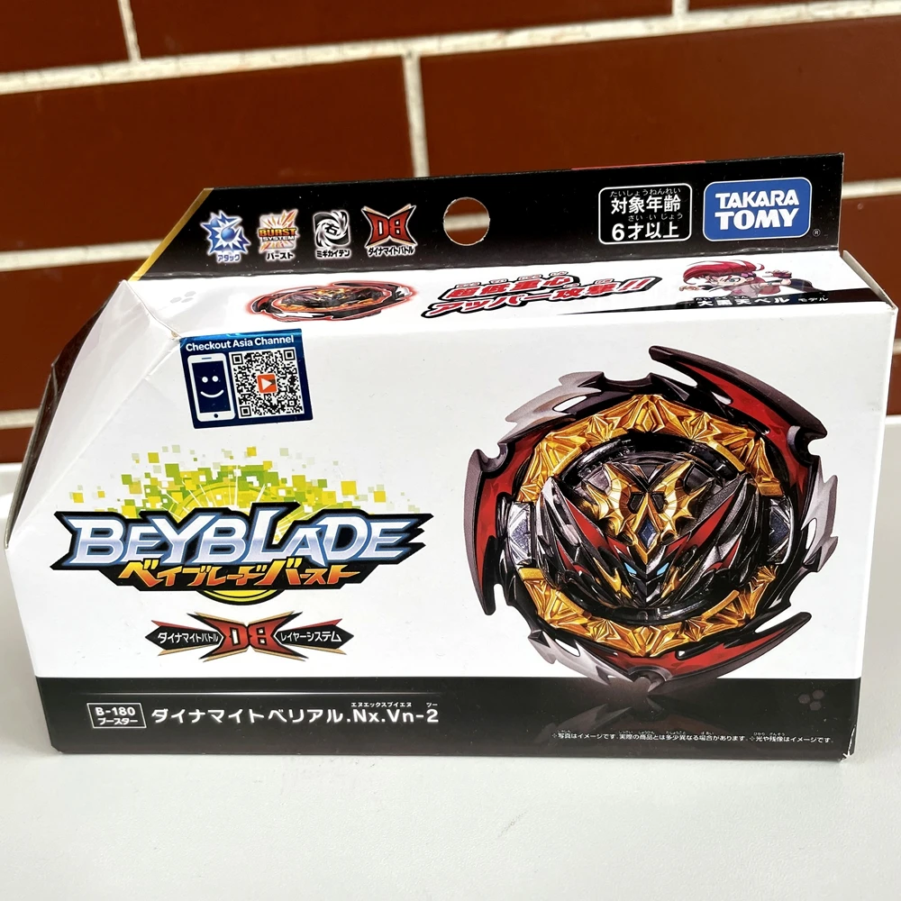 

Original TAKARA TOMY BEYBLADE B180 Destruction Belfyre / Dynamite Belial Nexus Venture-2 Burst DB ,Beyblade B-180 Safe Packaging