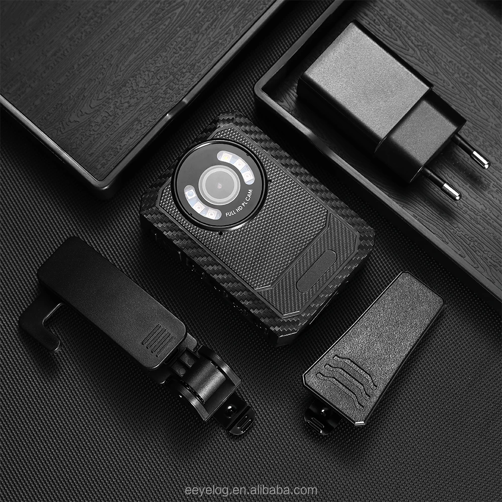 Eeyelog 4G GPS и WIFI 1080P Ambarella H22 ODM / OEM Портативная беспроводная 2-дюймовая IPS-экран Водонепроницаемая камера IP66 для ношения на теле