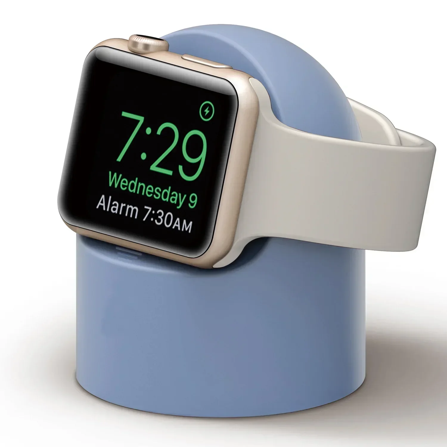 Für Apple Watch Serie 11 10 9 8 7 6 5 SE Ultra 3 2 1 Ladegerät Dock Station Silikon Halterung Iwatch Kabel Halter Ladegerät Stehen