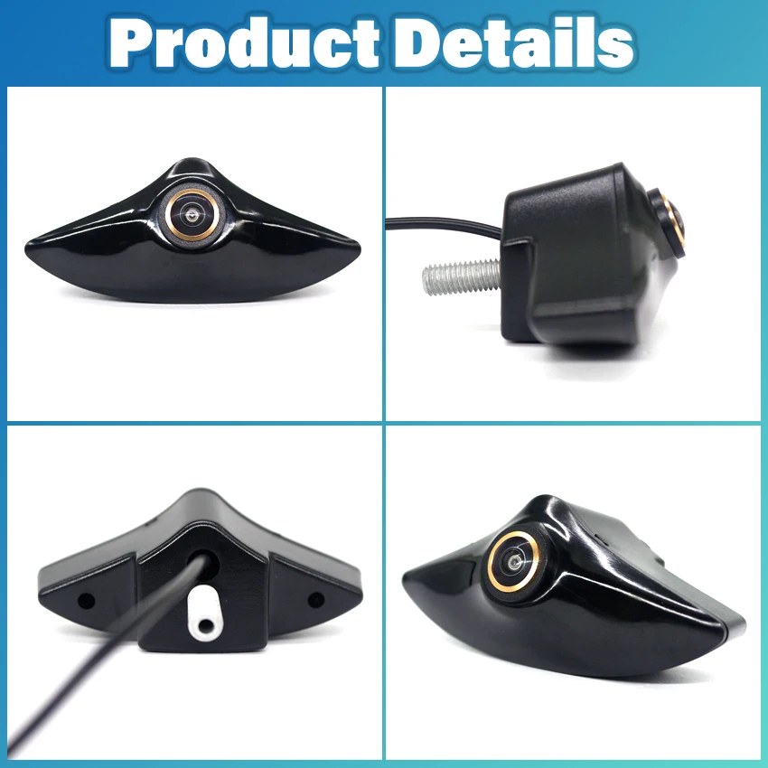 AHD 1080P Golden Fisheye Lens CCD Car Front View Parking Positive Logo Camera For Mazda CX-5 CX5 2013 2014 2015 2016 2017