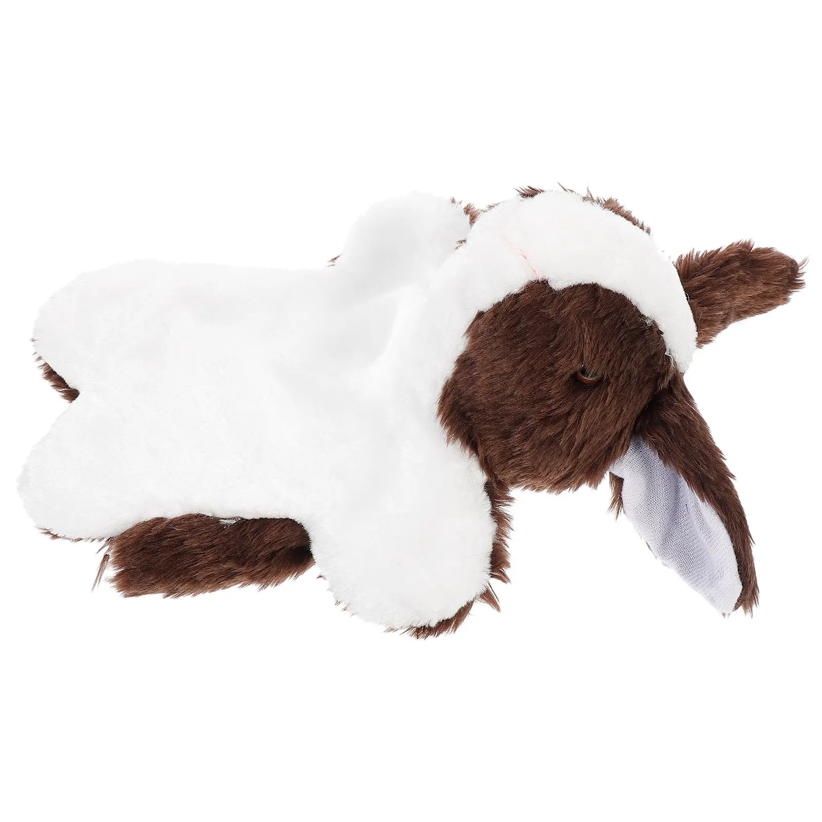 1Pcs Gentle Rabbit Hand Puppet for Infants Soft Skin Friendly Animal Play Tool Early Learning Development Gift