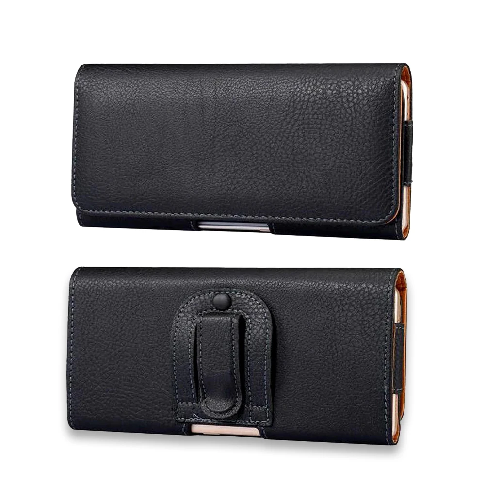 Leder-Handyhülle mit Gürtelclip für iPhone 17 16 15 13 12 Pro Max Samsung S25 Xiaomi Redmi Note 14 – Hüfttasche Holster Etui