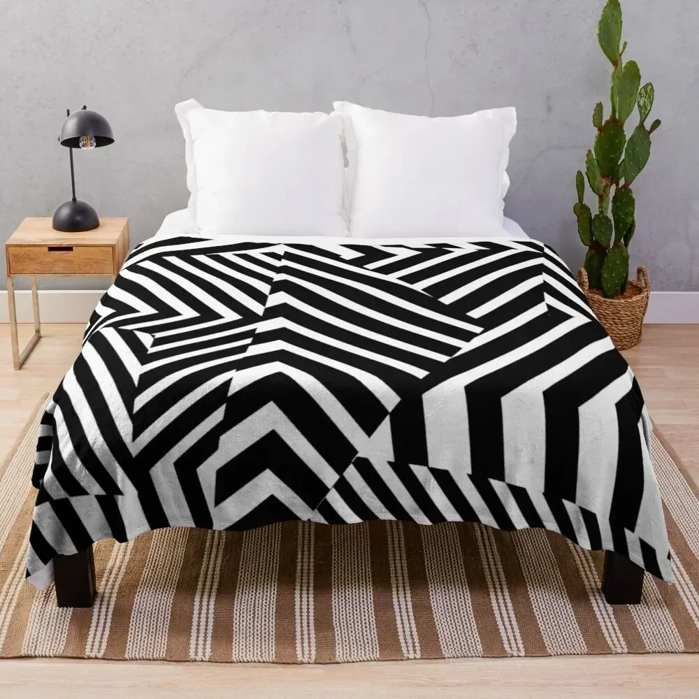 

Dazzle Camouflage Throw Blanket Luxury Sofa Thermal Blankets For Bed Blankets