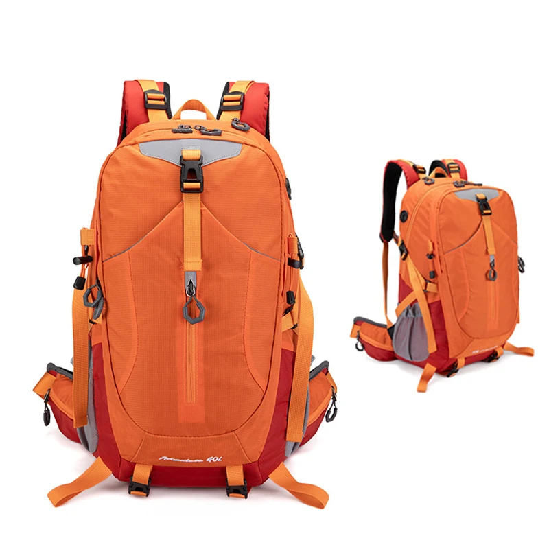 2pcs Hiking Backpack and Lightweight Leisure Backpack with Free Protective Cover Suitable for Hiking Cycling Training Daily Use