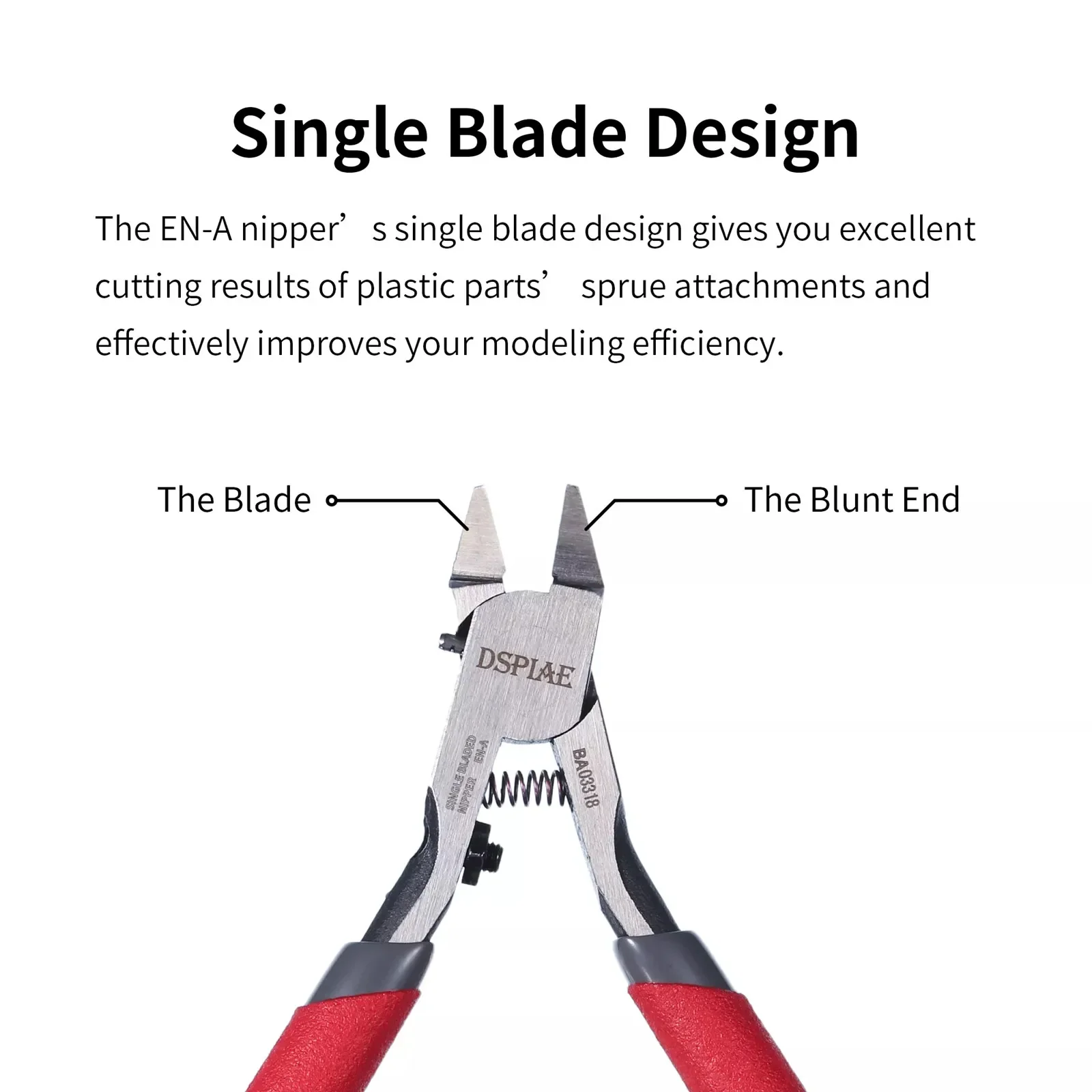 DSPIAE EN-A Single Blade Nipper For Mecha Military Model