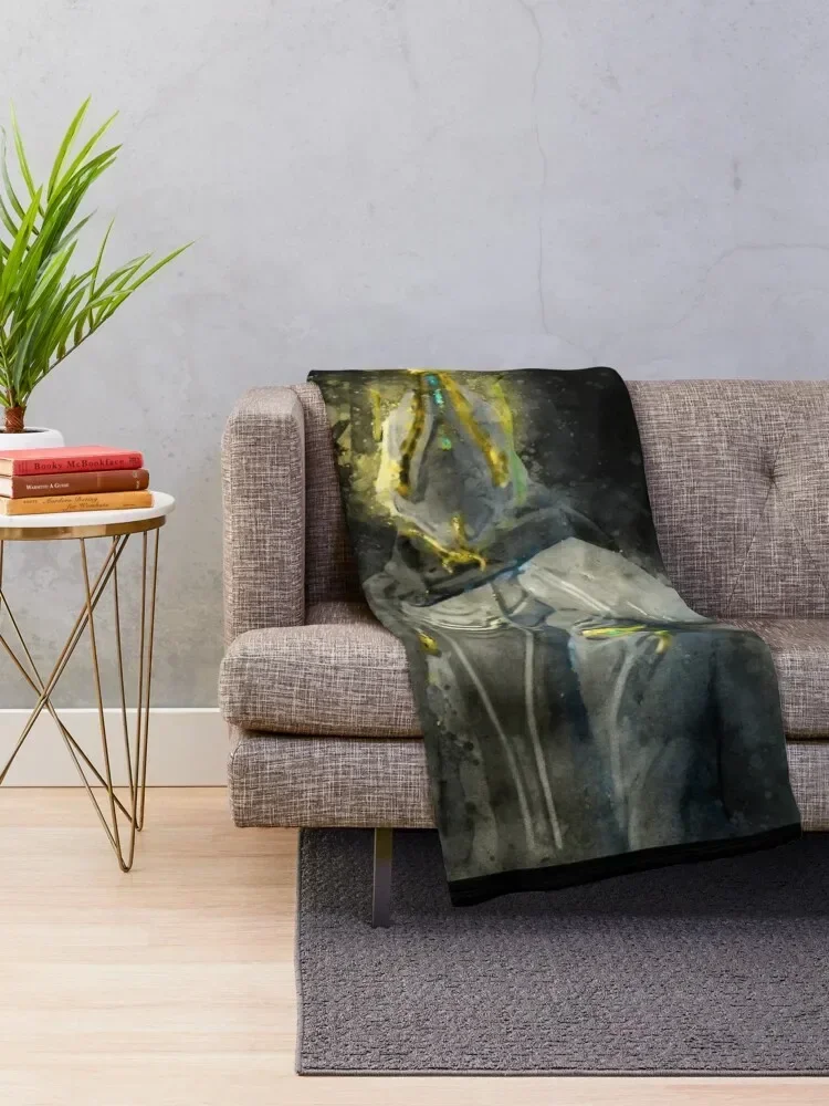 Excalibur Umbra - Warframe Throw Blanket Summer Beddings Bed covers Blankets