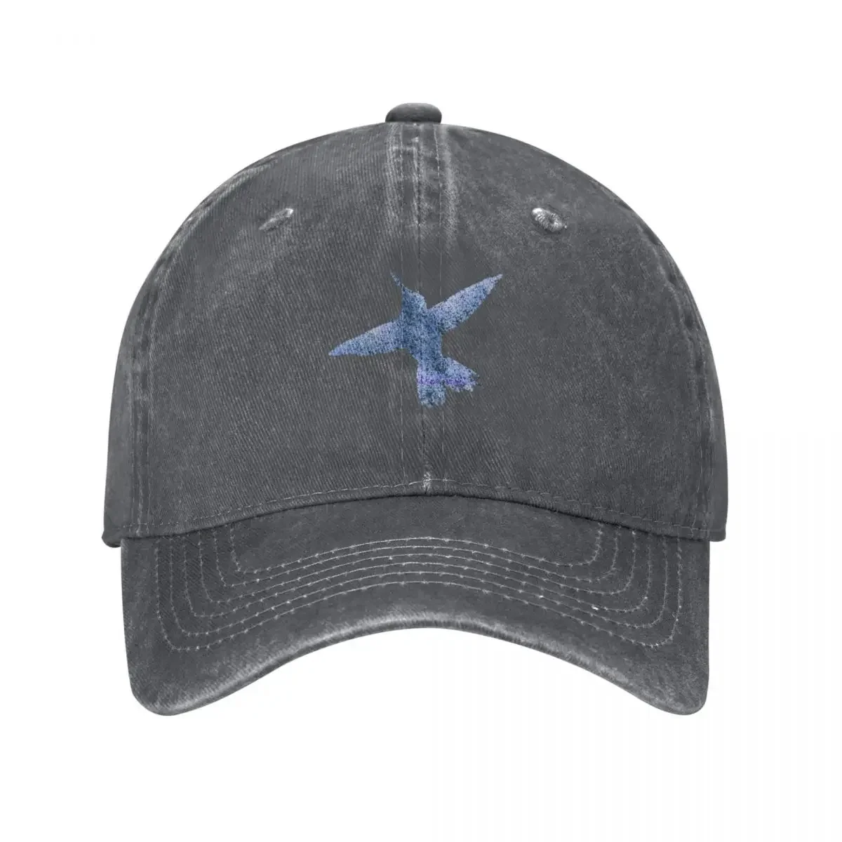 Dotted Hummingbird_Blue Baseball Cap Snapback Cap tea Hat Luxury Man Hat Woman Men's