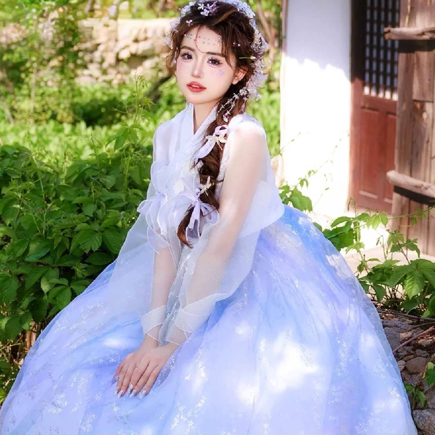 Korean Hanbok Dress Modernized Hanbok Ancient Traditional Costume Women Palace Korea Wedding Clothes Cosplay Halloween Hanbok