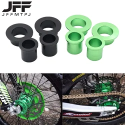 Motocycle Front Rear Wheel Hub Spacer Kit For Kawasaki KX125 KX250 KX250F KX450F KLX450R KX 125 250 250F 450F Pit Bike Motocross