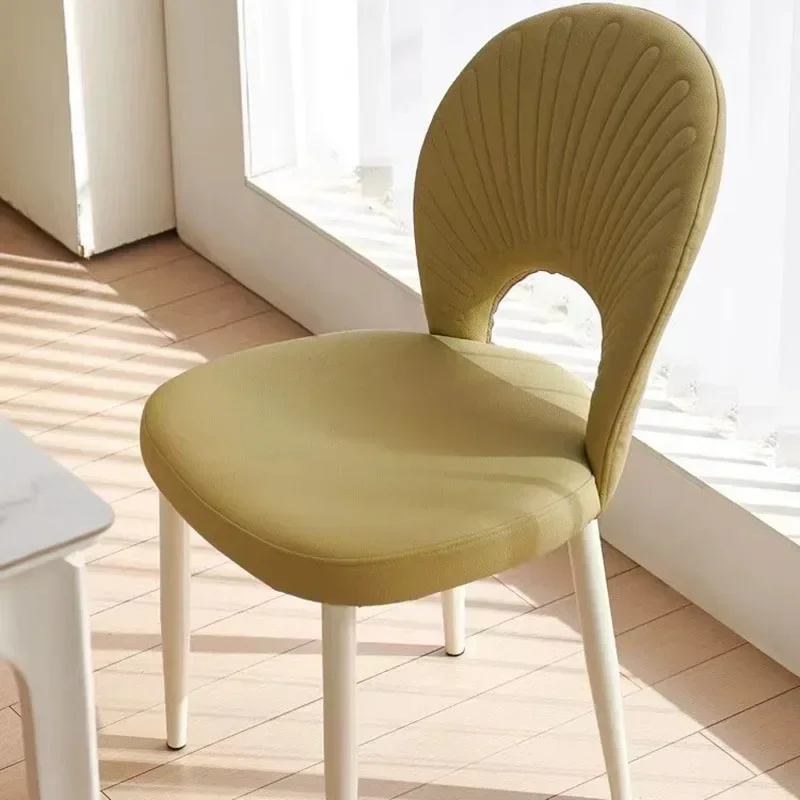 Balcony Furniture Home Bar Chair Chaise Design Luxury Dining Chairs Single Person Hotel Kitchen Bedroom Minimalist Modern Room image 4