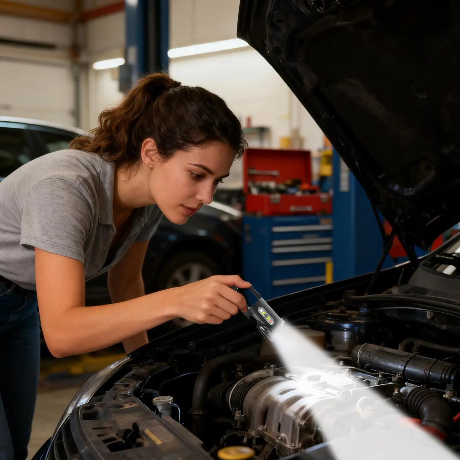 المفاتيح مصباح ليد جيب صغيرة خفيفة الوزن كيرينغ الشعلة البسيطة مشرق حلقة رئيسية Led الشعلة للمشي ليلا الصيد التخييم #1