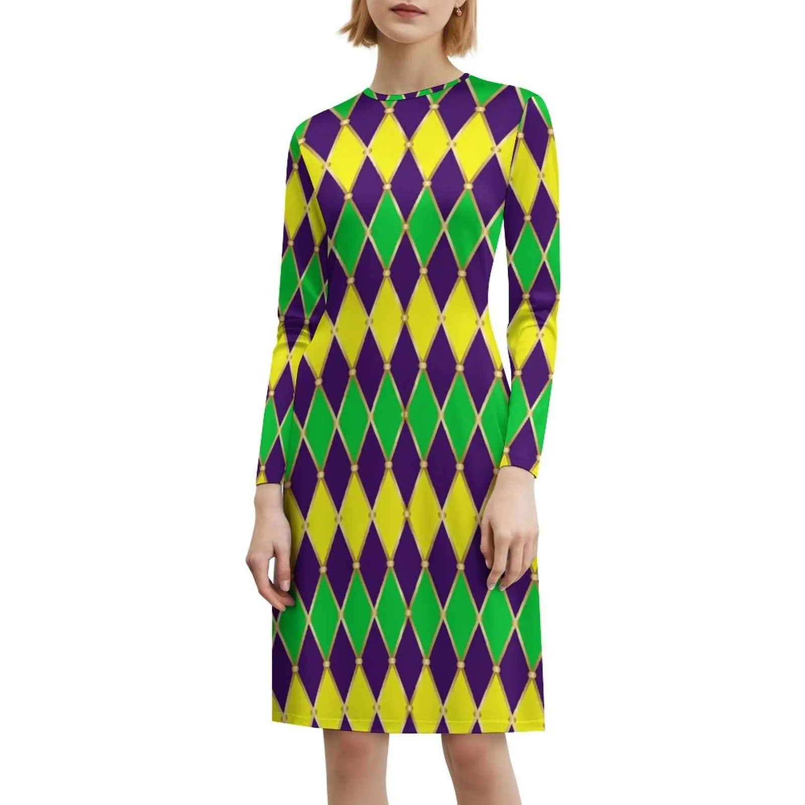 فستان ماردي غرا مزين بالورود للنساء للربيع والصيف فستان كاجوال للحفلات خلفية خلفية فستان سهرة كرنفال لامع