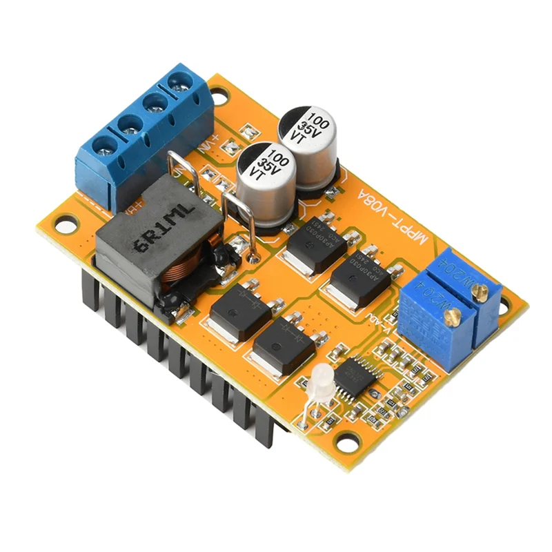 

FFYY-100W 5A MPPT контроллер солнечной панели с автоматическим переключателем для зарядки аккумулятора 9 В 12 В 24 В солнечная панель управления