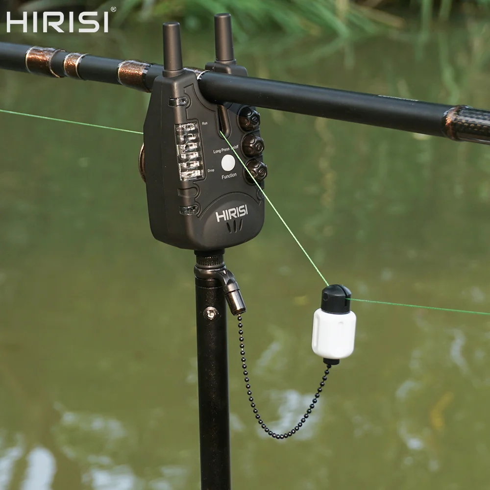 

Hirisi Carp Fishing Bite Alarms and Fishing Bobbins Swinger Fishing Alarms Bite Indicator Carp Fishing Tackle