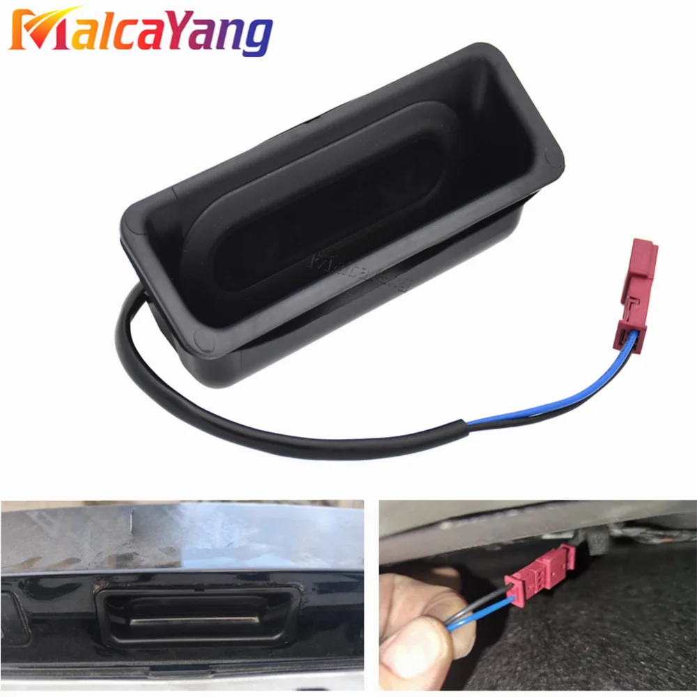 Dla BMW E39 E60 525 528 530 540 M5 blokada pokrywy bagażnika uchwyt przełącznika przyciskowego OEM 51248168035