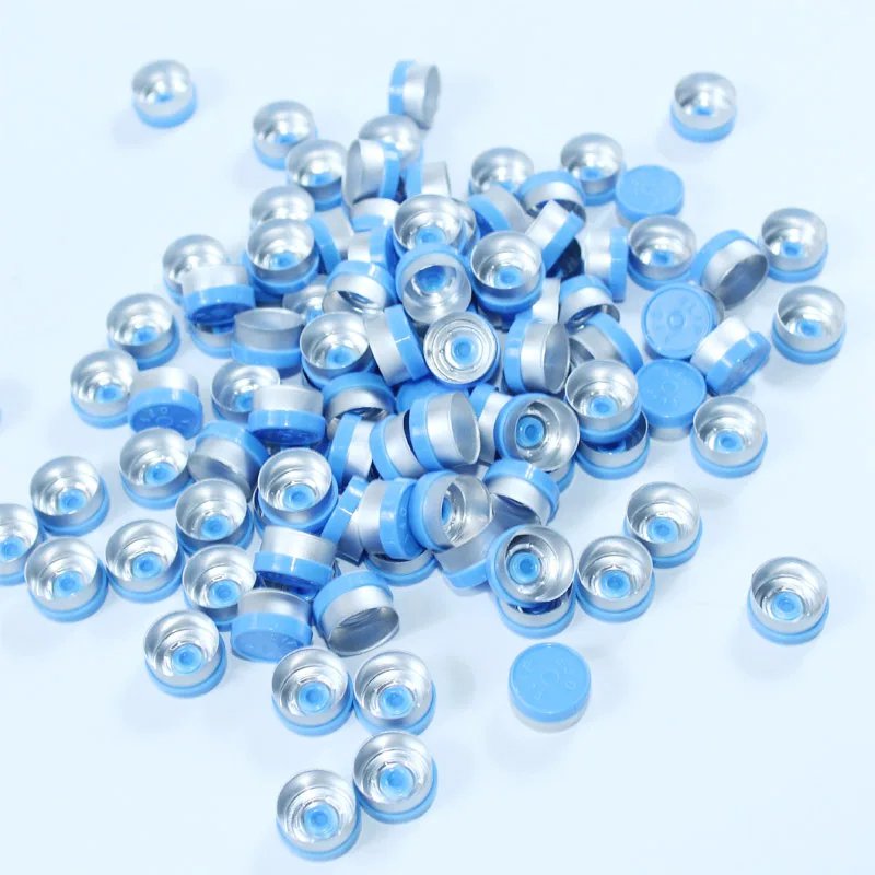 1000 Stuks Medische Flesje Dop Aluminium Dop Medische Fles Dop Od 13Mm Diameter Aluminium Flip-Off Dop
