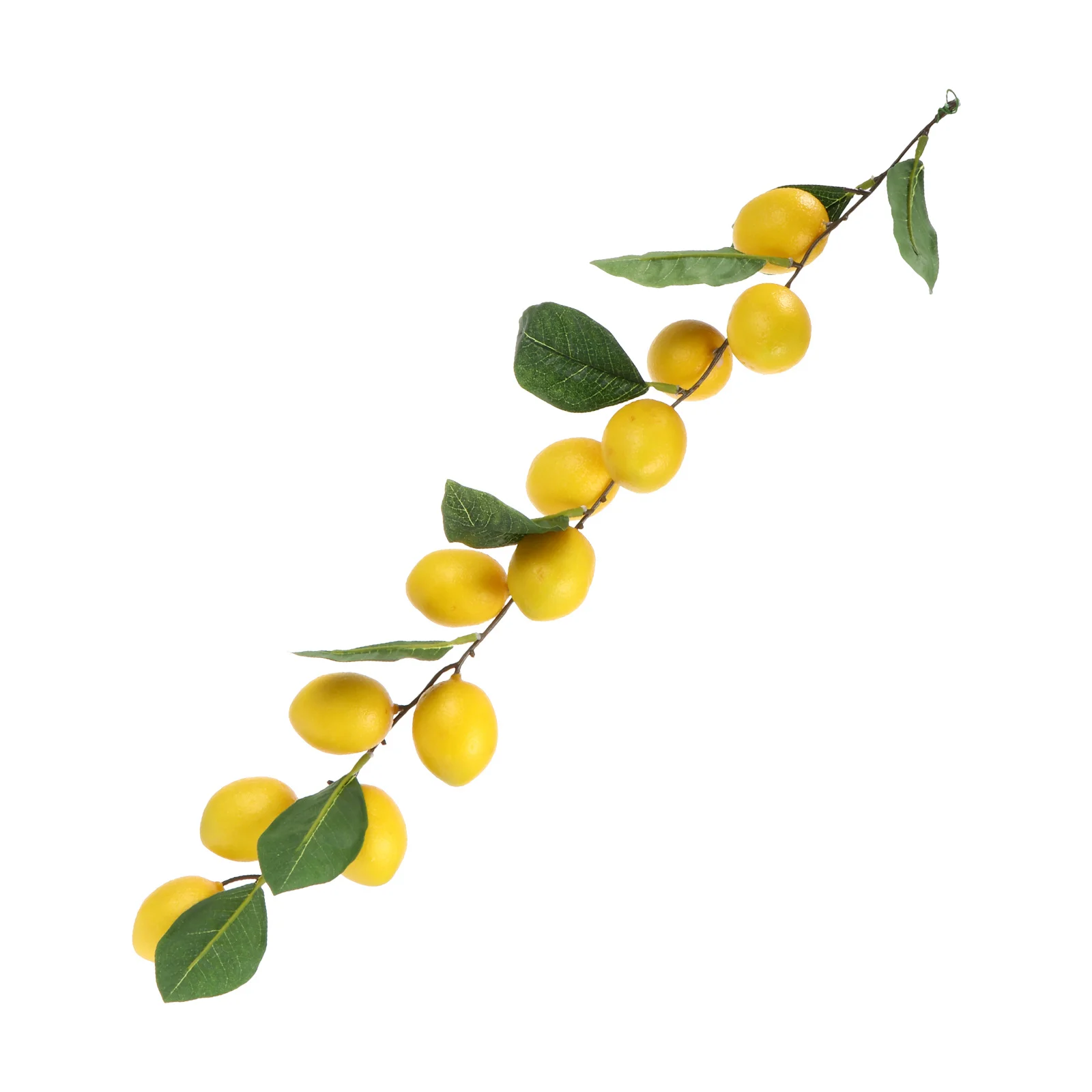 

1Pcs Hanging Rattan Simulation Lemon Vine Yellow Decorative Ornament Artificial Fruit Decoration for Kitchen Party