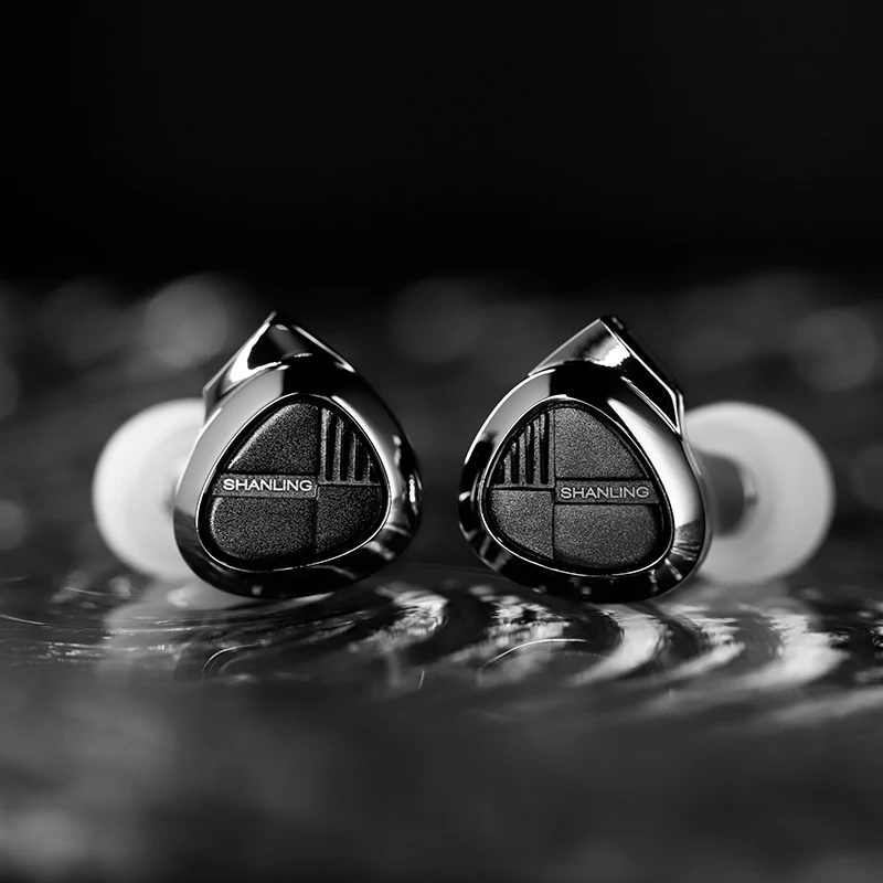 SHANLING SONO S 2DD+1BA Hybrid Driver In-Ear Earphone IEM Hi-Res Audio HiFi Music Earbuds Wired Cable Headset