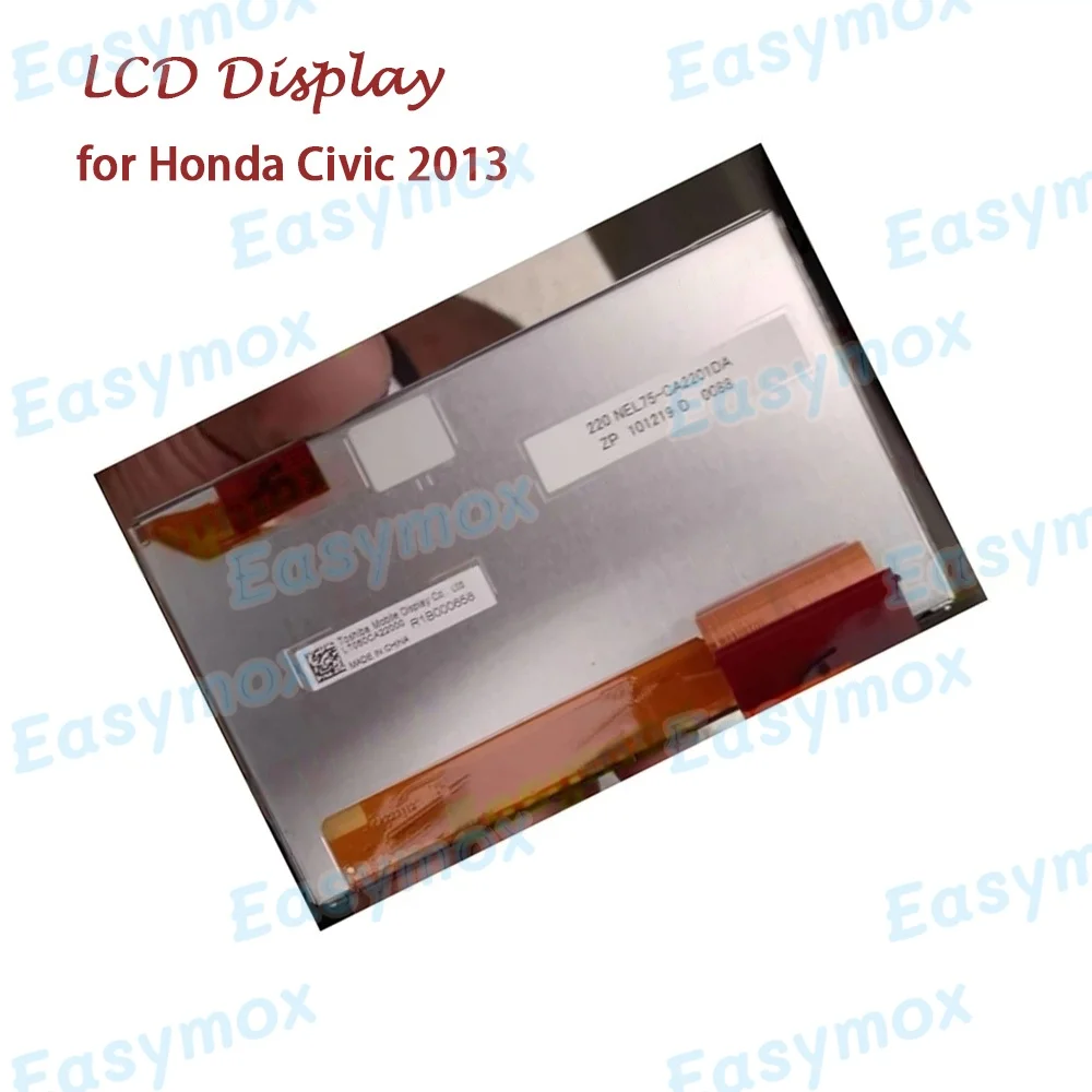 

Original 5inch LCD Full Display for Honda Civic 2013 Car Radio GPS Navigation Screen Repair Replacement LT050CA22000