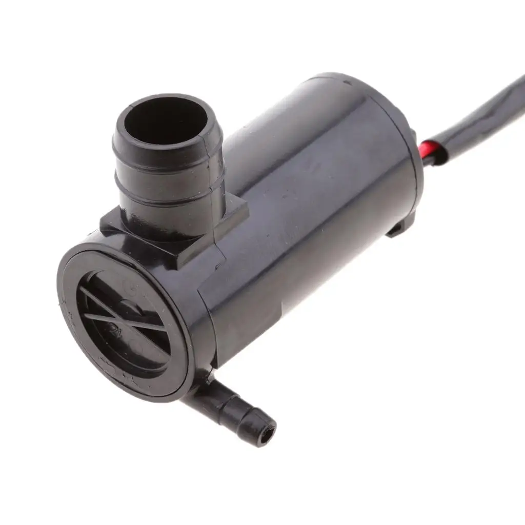 Universal Windshield Washer Kit Plastic Washer Injectors Fluid Motor 12V for Clean Windshield Driving